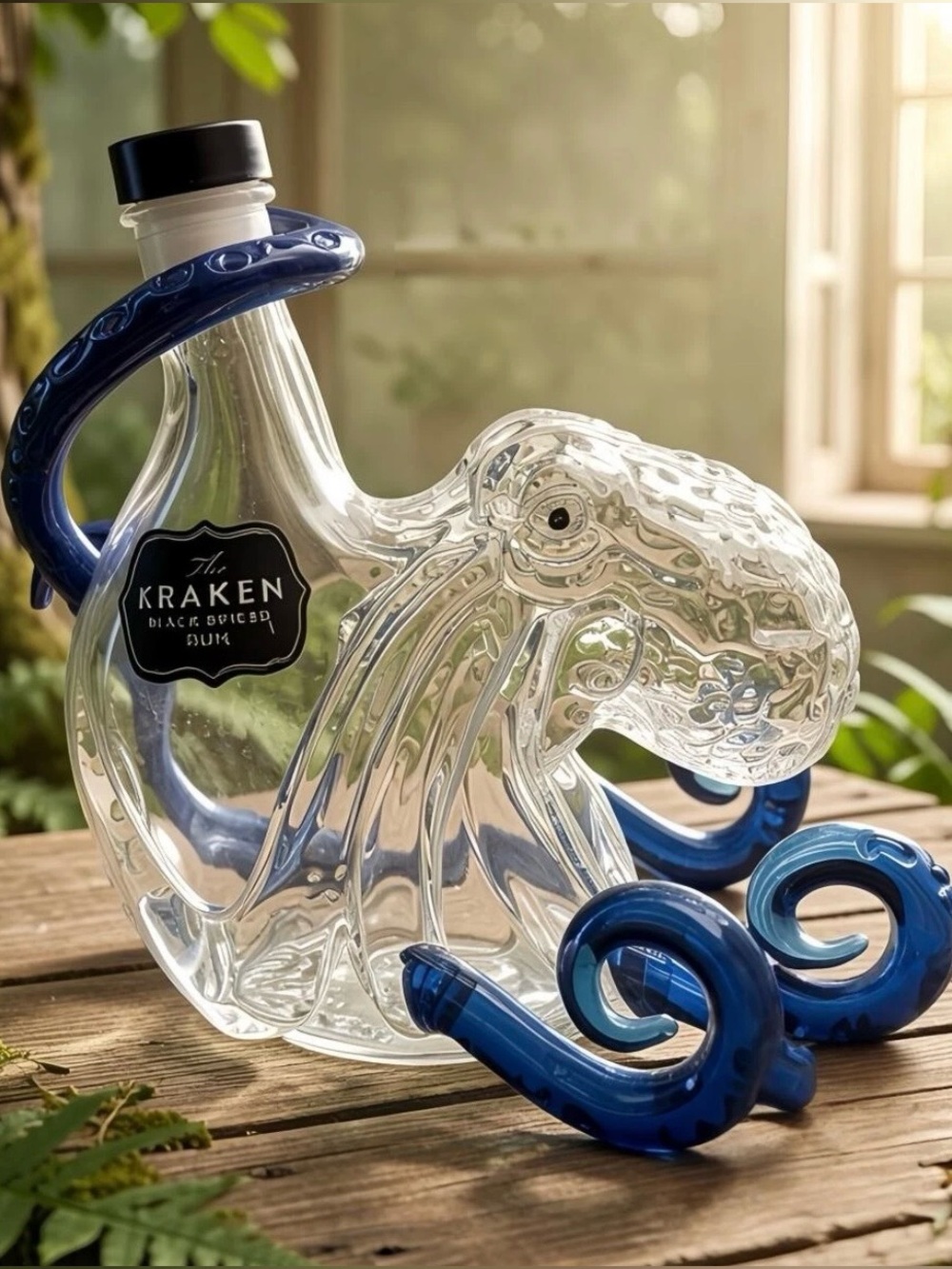 BRAND NEW! The Kraken Decanter Home Bar Decor